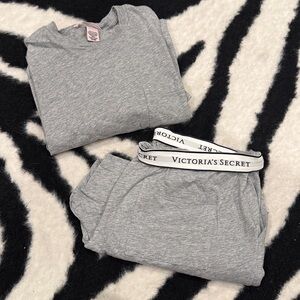 Victoria's Secret Heather Gray Lounge Set